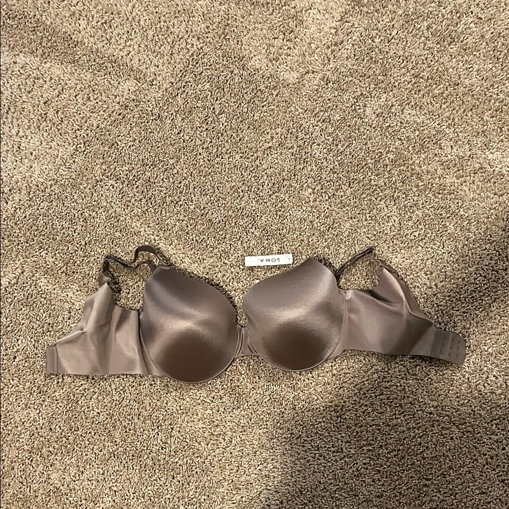 Brand New with Tags Soma Full Coverage Underwire Smooth Back Bra 36 DDD